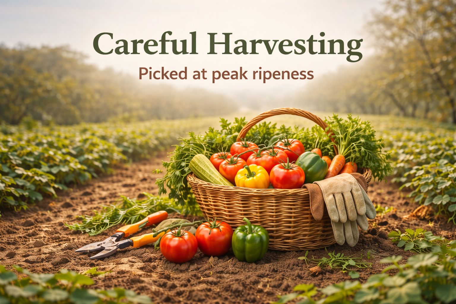 Careful Harvesting Image