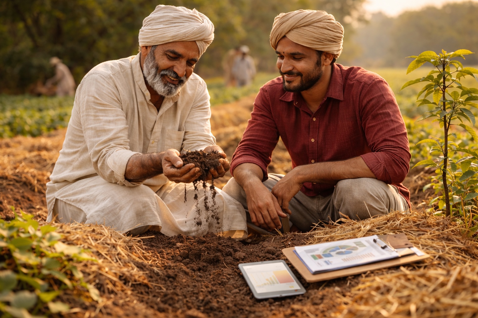 Sustainable farming icon