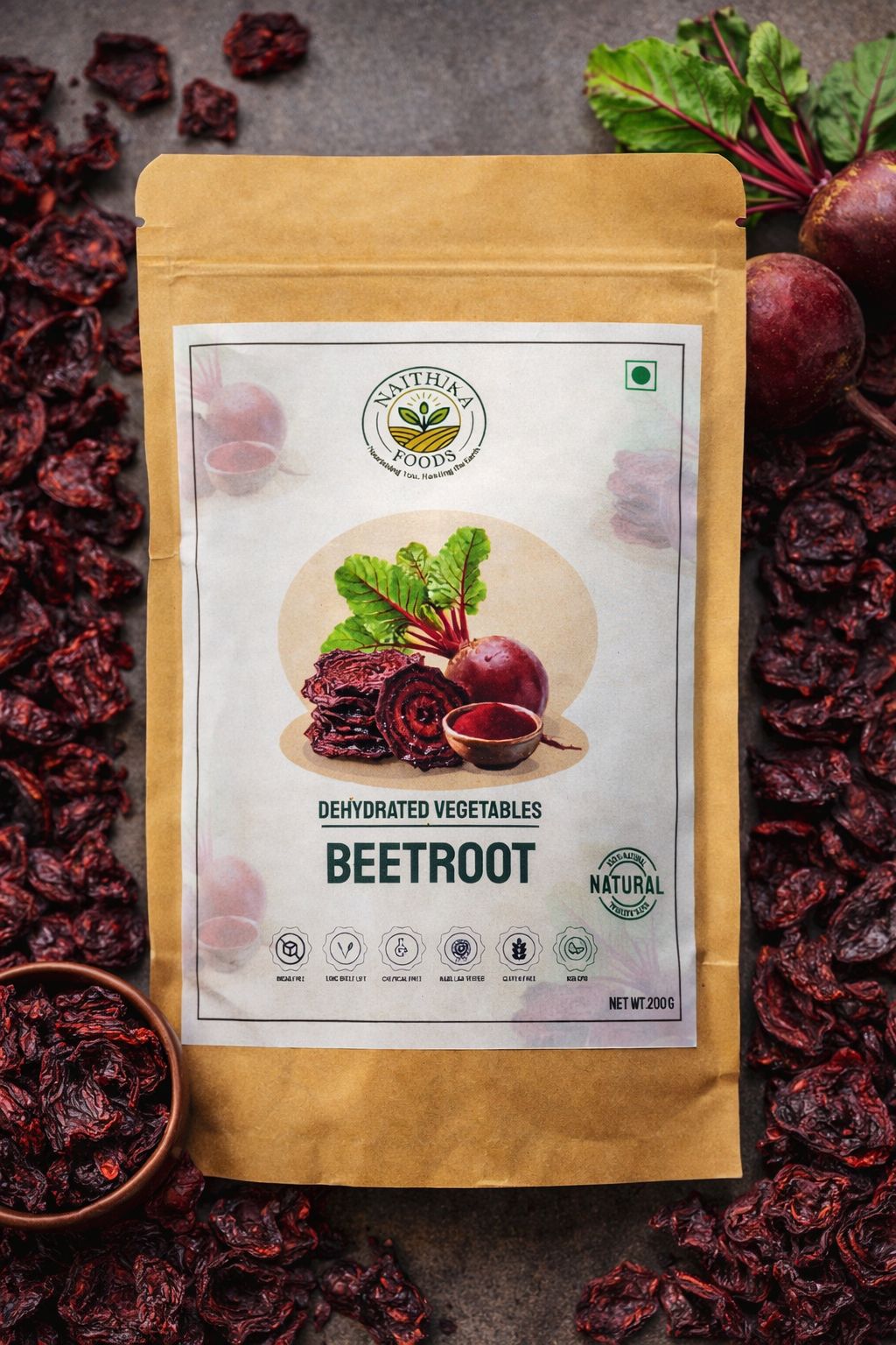 Dehydrated Beetroot Slices