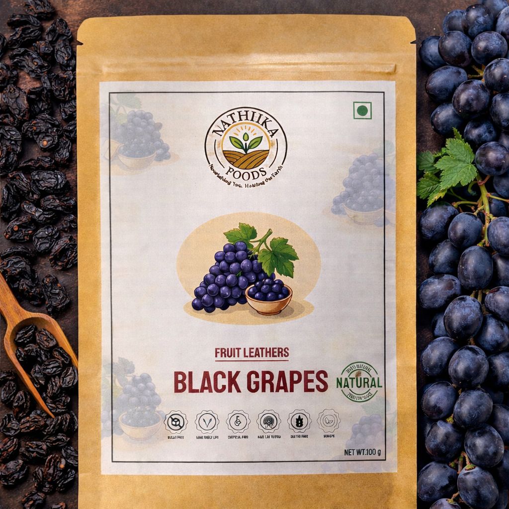 Dehydrated Black Grapes